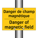 Danger de champ magnétique - Danger of magnetic field