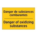 Danger de substances comburantes /.../ - Danger of oxidizing substances