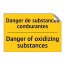Danger de substances comburantes /.../ - Danger of oxidizing substances