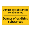 Danger de substances comburantes /.../ - Danger of oxidizing substances