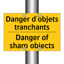 Danger d'objets tranchants - Danger of sharp objects