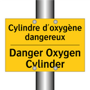 Cylindre d'oxygène dangereux - Danger Oxygen Cylinder