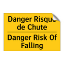 Danger Risque de Chute - Danger Risk Of Falling