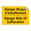 Danger Risque d'étouffement - Danger Risk Of Suffocation