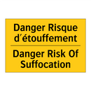 Danger Risque d'étouffement - Danger Risk Of Suffocation