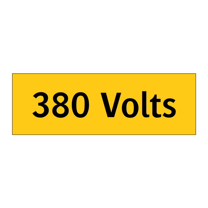 380 Volts
