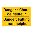 Danger : Chute de hauteur - Danger: Falling from height