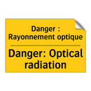 Danger : Rayonnement optique - Danger: Optical radiation