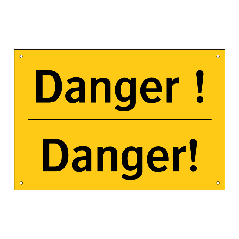 Danger ! - Danger!
