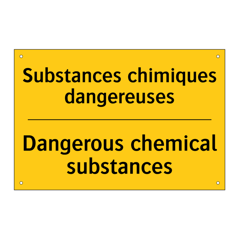 Substances chimiques dangereuses /.../ - Dangerous chemical substances