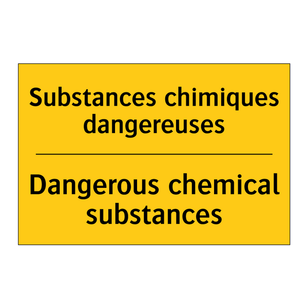 Substances chimiques dangereuses /.../ - Dangerous chemical substances