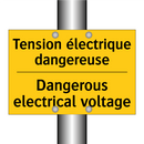 Tension électrique dangereuse - Dangerous electrical voltage