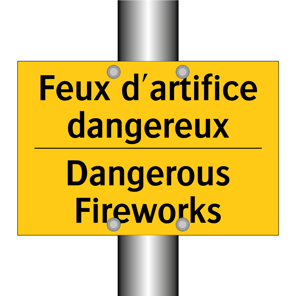 Feux d'artifice dangereux - Dangerous Fireworks