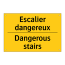 Escalier dangereux - Dangerous stairs