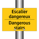 Escalier dangereux - Dangerous stairs