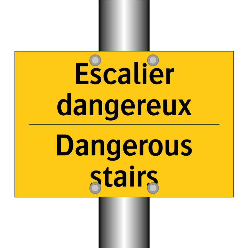 Escalier dangereux - Dangerous stairs