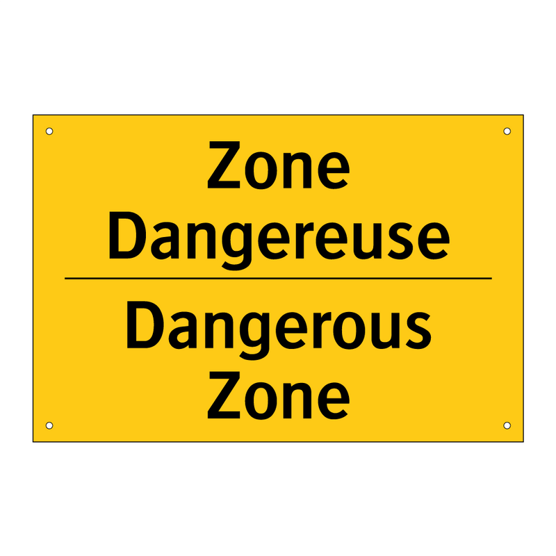 Zone Dangereuse - Dangerous Zone