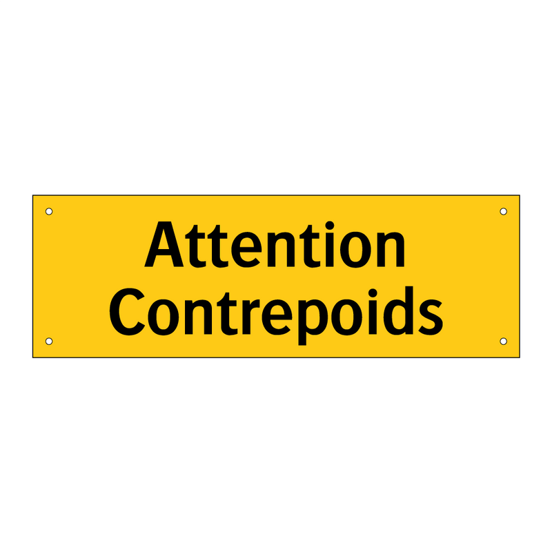Attention Contrepoids