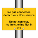 Ne pas connecter, défectueux Hors  /.../ - Do not connect, malfunctioning  /.../