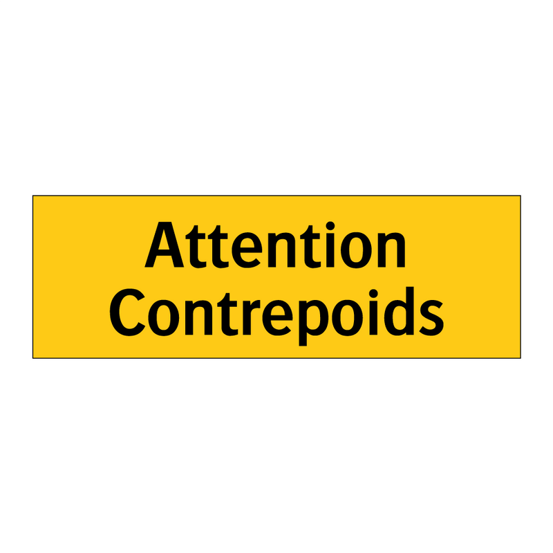 Attention Contrepoids