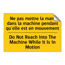 Ne pas mettre la main dans la  /.../ - Do Not Reach Into The Machine  /.../