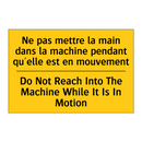 Ne pas mettre la main dans la  /.../ - Do Not Reach Into The Machine  /.../