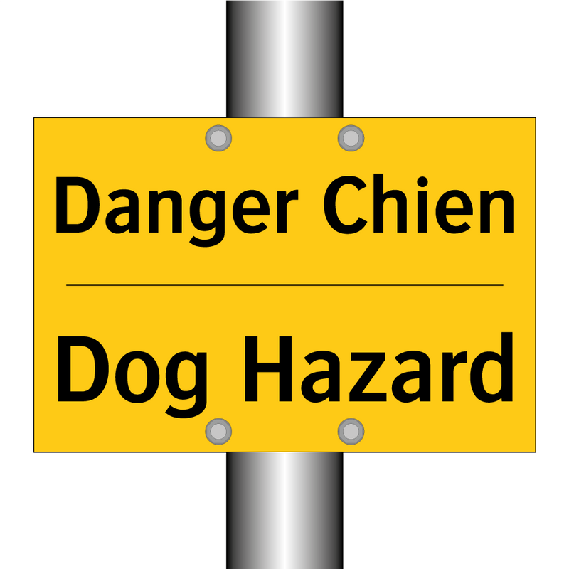 Danger Chien - Dog Hazard