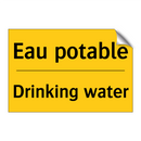 Eau potable - Drinking water