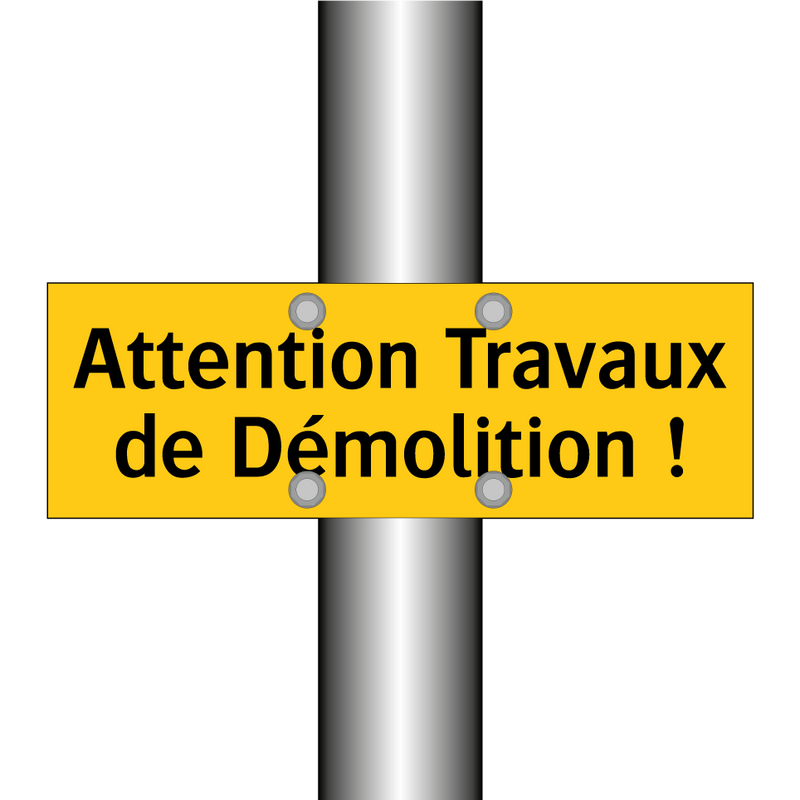 Attention Travaux de Démolition !