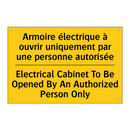Armoire électrique à ouvrir uniquement  /.../ - Electrical Cabinet To Be Opened  /.../