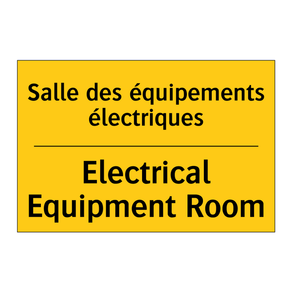 Salle des équipements électriques /.../ - Electrical Equipment Room