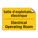 Salle d'exploitation électrique /.../ - Electrical Operating Room