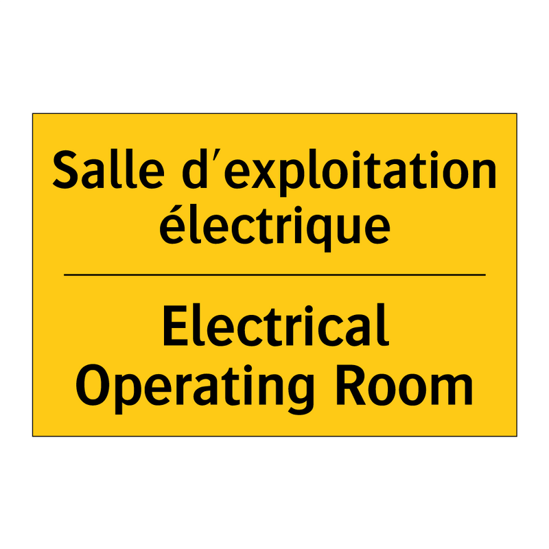 Salle d'exploitation électrique /.../ - Electrical Operating Room