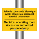Salle de commande électrique Accès  /.../ - Electrical operating room Access  /.../