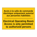 Accès à la salle de commande électrique  /.../ - Electrical Operating Room Access  /.../