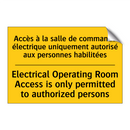 Accès à la salle de commande électrique  /.../ - Electrical Operating Room Access  /.../