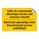 Salle de commande électrique Accès  /.../ - Electrical operating room Unauthorized  /.../