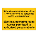 Salle de commande électrique !  /.../ - Electrical operating room! Access  /.../