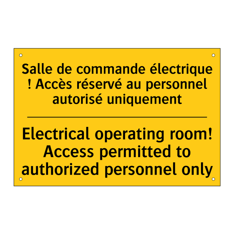 Salle de commande électrique !  /.../ - Electrical operating room! Access  /.../