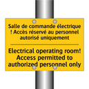 Salle de commande électrique !  /.../ - Electrical operating room! Access  /.../