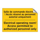 Salle de commande électrique !  /.../ - Electrical operating room! Access  /.../