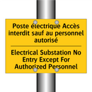 Poste électrique Accès interdit  /.../ - Electrical Substation No Entry  /.../