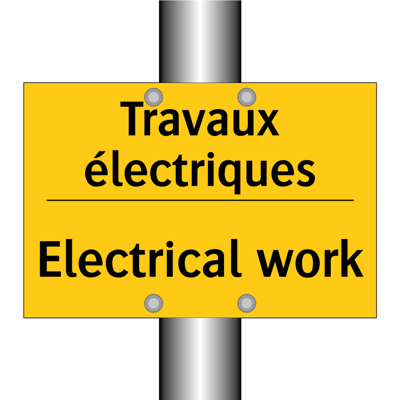 Travaux électriques - Electrical work