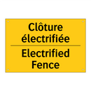 Clôture électrifiée - Electrified Fence