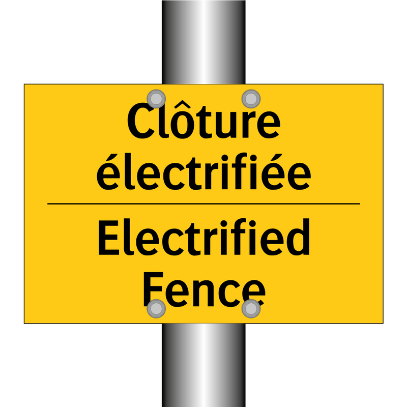 Clôture électrifiée - Electrified Fence