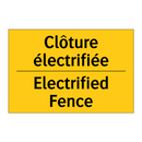 Clôture électrifiée - Electrified Fence