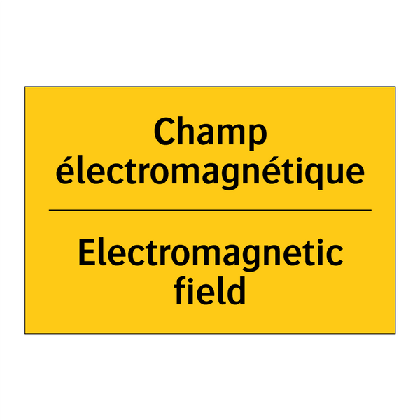 Champ électromagnétique - Electromagnetic field