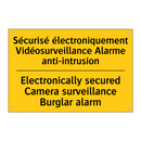 Sécurisé électroniquement Vidéosurveillance  /.../ - Electronically secured Camera  /.../