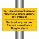 Sécurisé électroniquement Vidéosurveillance  /.../ - Electronically secured Camera  /.../
