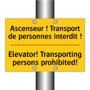 Ascenseur ! Transport de personnes  /.../ - Elevator! Transporting persons  /.../